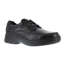 Load image into Gallery viewer, Reebok FP825 Women&#39;s Ulysses 4-Eyelet Moc Toe Oxford - Soft Toe - Black
