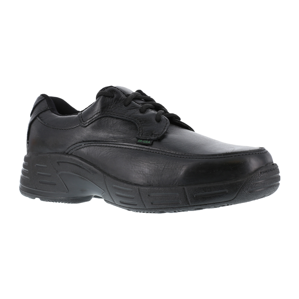 Reebok FP825 Women's Ulysses 4-Eyelet Moc Toe Oxford - Soft Toe - Black