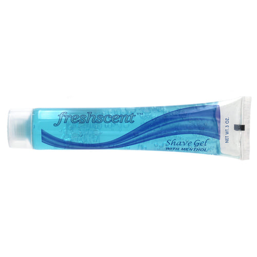 Freshscent FSG3 3 oz. Shave Gel Tube (clear tube)