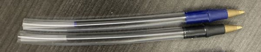 York 650 Clear Poly-Flex Security Pens (case)