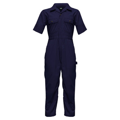 Key Apparel 996 Short Sleeve Poplin Unlined Coveralls