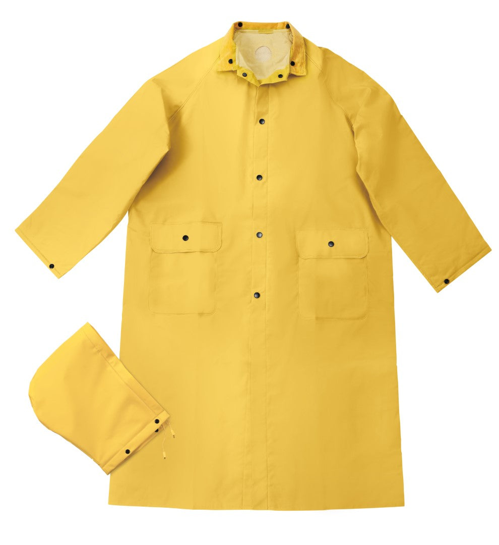 Liberty Uniform 581MYE Men's Yellow Police-Security Raincoat