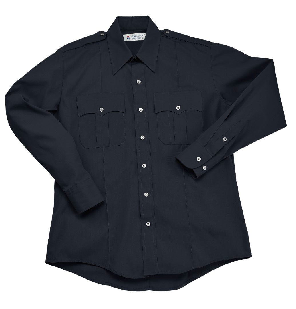 Liberty Uniform 722M Men's L/S Poly-Cotton Police / Security