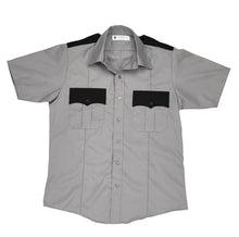 Load image into Gallery viewer, Liberty Uniform 747M Men&#39;s Short Sleeve Poplin Two-Tone Police Shirt
