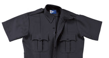 Load image into Gallery viewer, Liberty Uniform 767M Men&#39;s Short Sleeve Zipper Front Police Shirt - 100% Polyester
