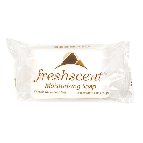 Freshscent MBS5 Moisturizing Soap (vegetable based), 5 oz. Bars, Individually Wrapped