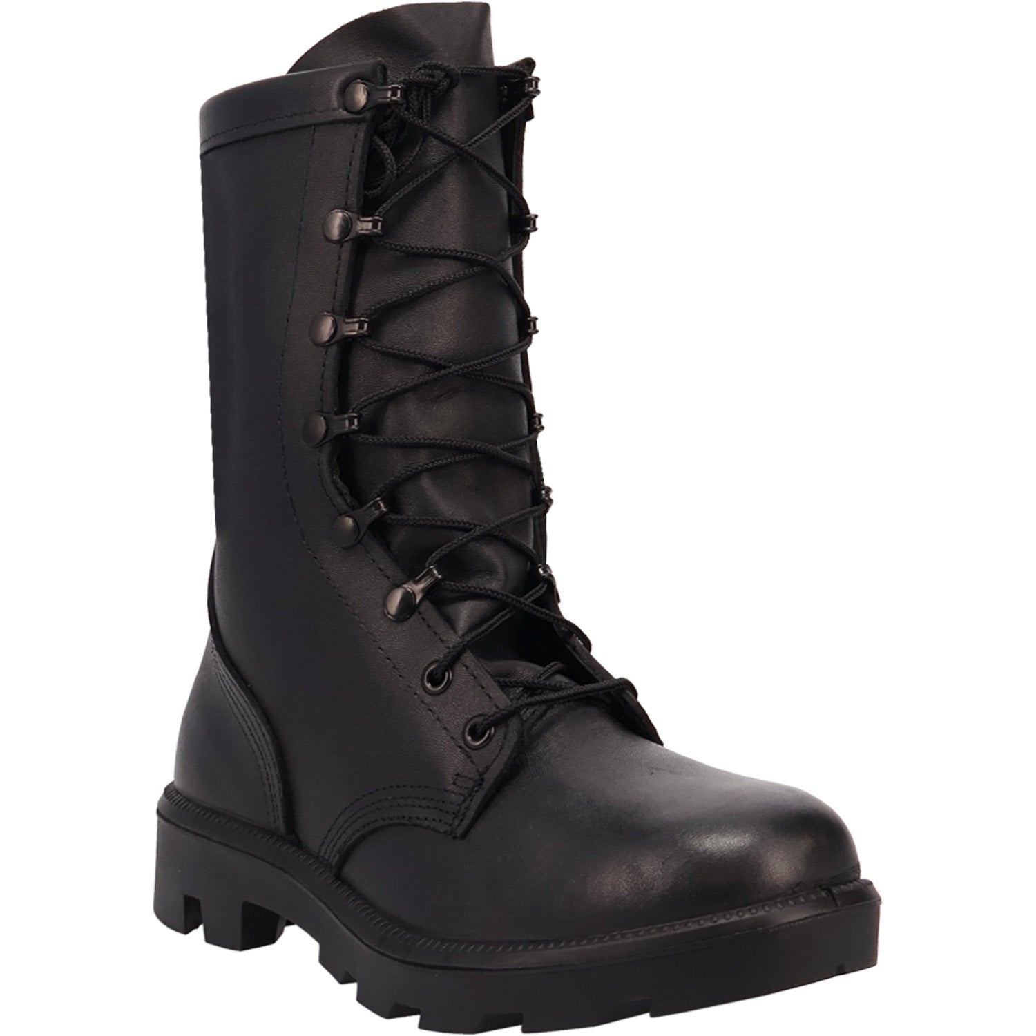 McRae 6289 Gen All-Leather Combat Boots with Panama Sole Black