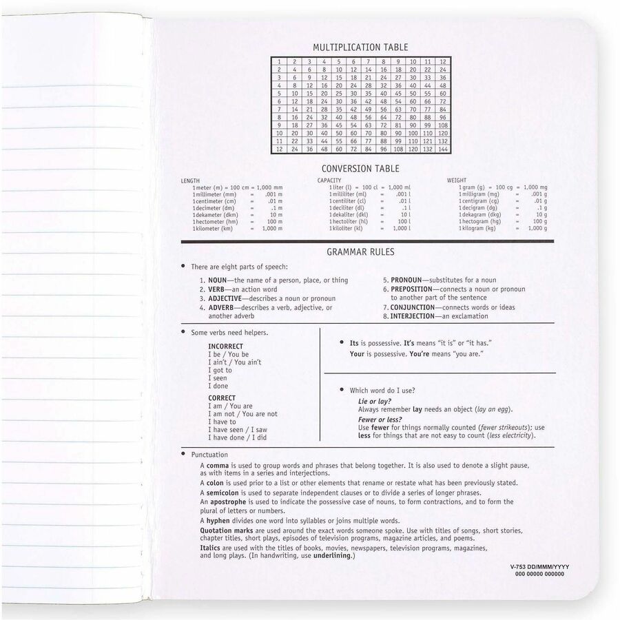 Mead Black Composition Notebook
