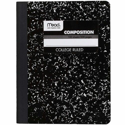 Mead Black Composition Notebook