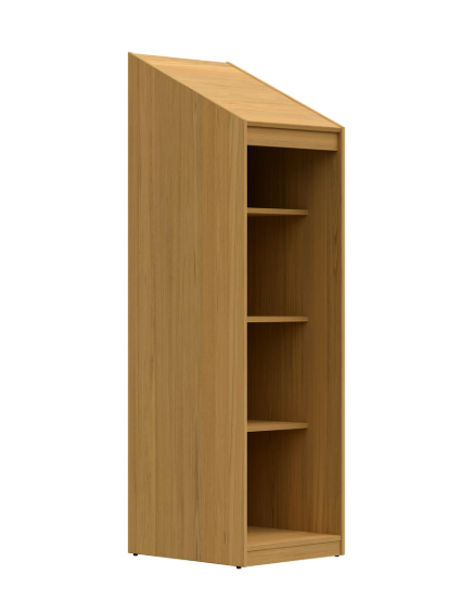 ModuForm Fortress Slope Top Single Wardrobe - FR6ST120-4O