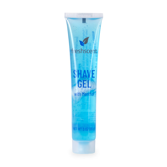 Freshscent FSG3 3 oz. Shave Gel Tube (clear tube) | Anchortex