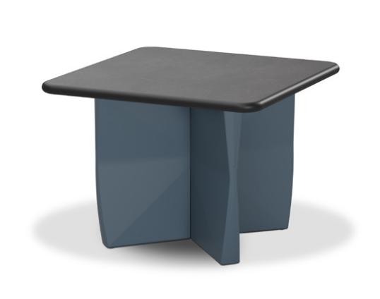 Norix Durable Molded X-Base Table with Square Top