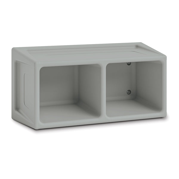 Norix Attenda Wall-Mounted Two Shelf Storage Unit - ATN320