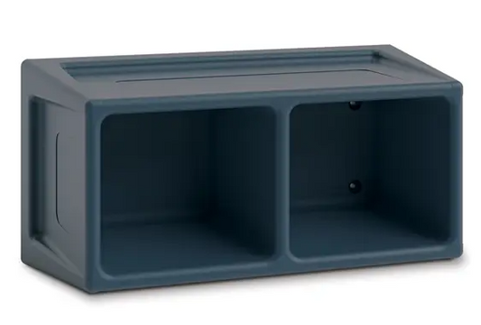 Norix Attenda Wall-Mounted Two Shelf Storage Unit - ATN320