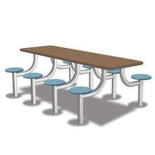 Load image into Gallery viewer, Norix Max-Master 8 Seat Rectangle Table
