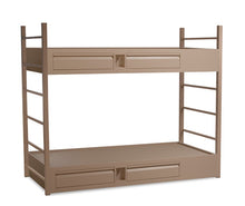 Load image into Gallery viewer, Norix Titan Series Steel Dorm Room Panel-Base Bunk Bed
