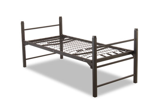 Norix TNT1311 Titan Series Steel Dorm Room Frame-Style Steel Bunkable Bed with Spring Mattress Deck