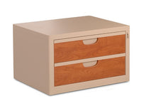 Load image into Gallery viewer, Norix Titan Series Steel Dorm Room 2-Drawer Chest
