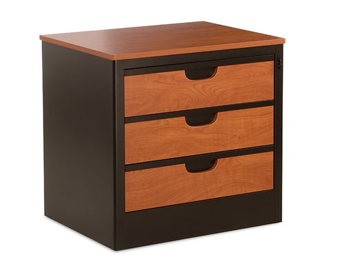 Norix Titan Series Steel Dorm Room 3-Drawer Chest