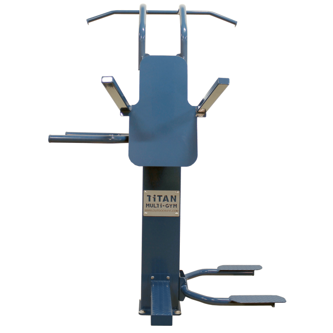 Outdoor-Fit Titan Multigym Outdoor Fitness Equipment for Corrections Facilities