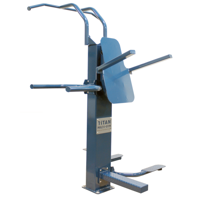 Outdoor-Fit Titan Multigym Outdoor Fitness Equipment for Corrections Facilities