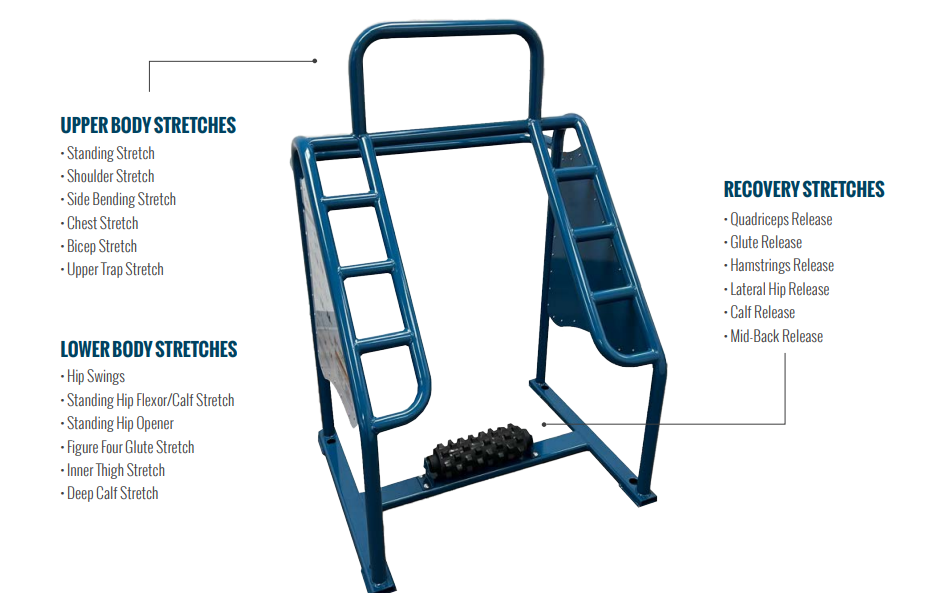 Outdoor-Fit Flex Multi-Stretch - Outdoor Fitness Equipment for Corrections Facilities