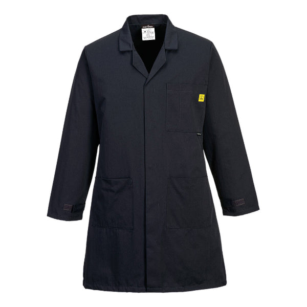 Portwest AS10 Anti-Static ESD Coat