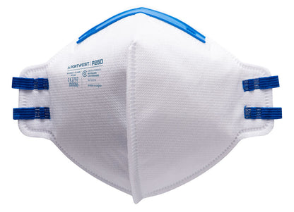 Portwest P250 Biztek N95 Fold Flat Respirator Mask (box)