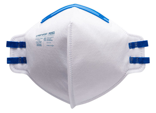 Portwest P250 Biztek N95 Fold Flat Respirator Mask (box)