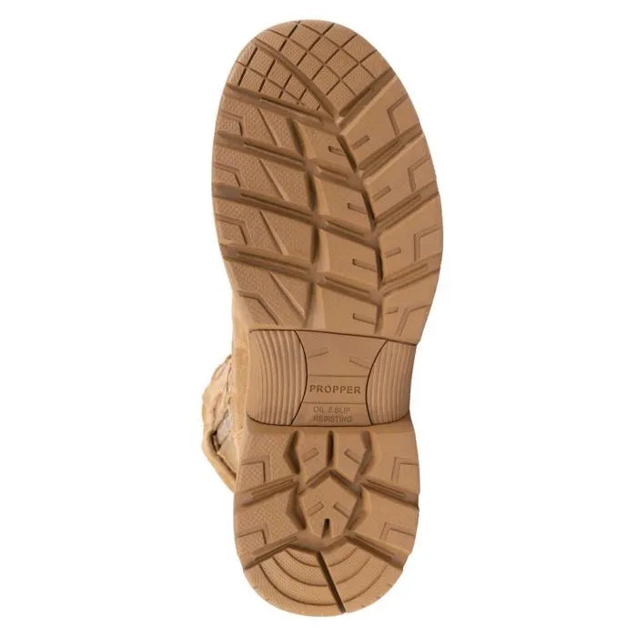 Propper Series 100 F4533 Men's 8" Comp Toe Boot with Side Zipper - Coyote