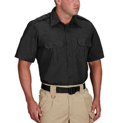 Propper F5301-38 Short Sleeve BDU Tactical Dress Shirt - Ripstop