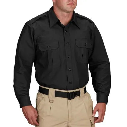 Propper F5302-38 Long Sleeve BDU Tactical Dress Shirt - Ripstop