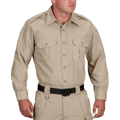 Propper F5302-38 Long Sleeve BDU Tactical Dress Shirt - Ripstop