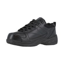 Load image into Gallery viewer, Reebok RB156 Women&#39;s Centose Athletic Composite Toe Met Guard Safety Work Shoes - Black
