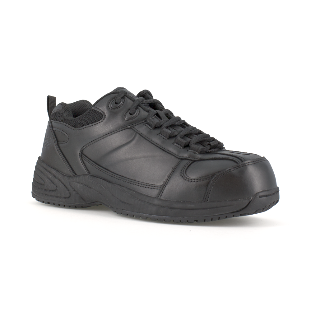 Reebok RB1860 Men's Jorie Athletic Composite Toe Work Shoes - Black