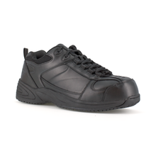 Load image into Gallery viewer, Reebok RB1860 Men&#39;s Jorie Athletic Composite Toe Work Shoes - Black
