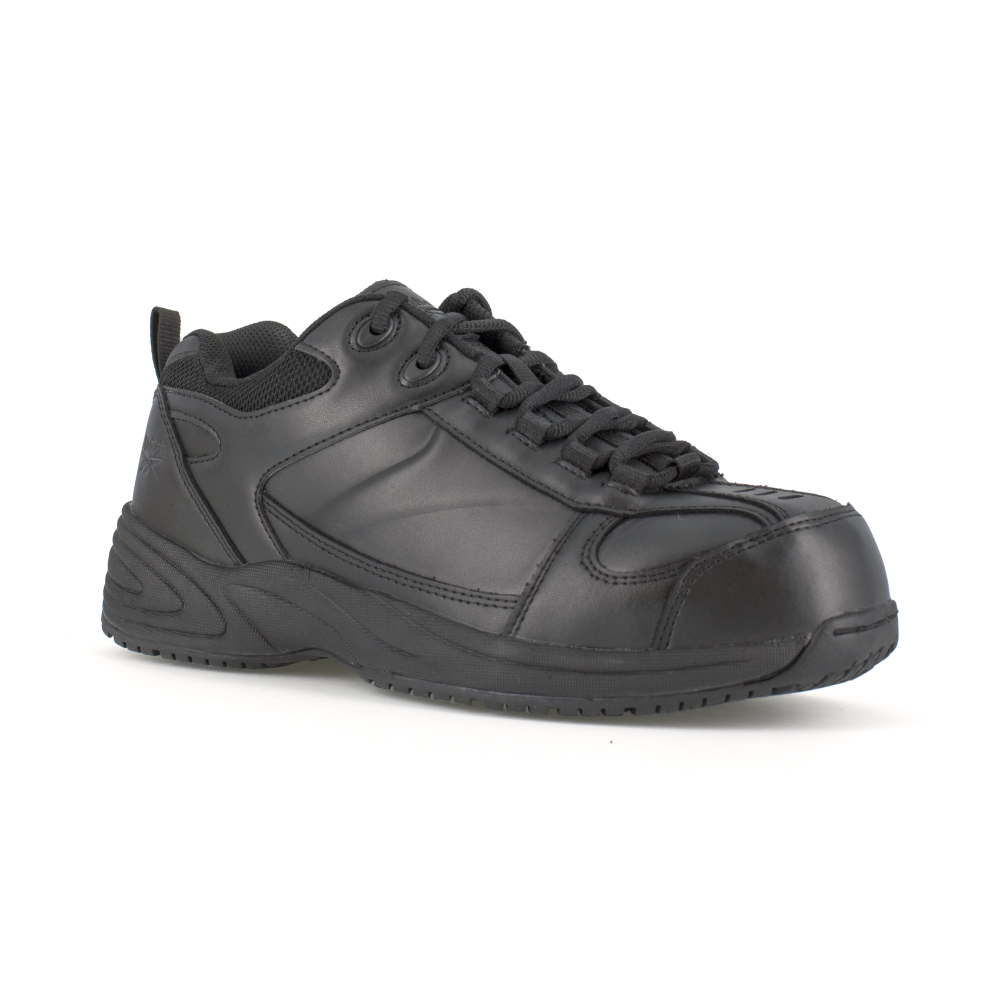 Reebok RB1860 Men's Jorie Athletic Composite Toe Work Shoes - Black