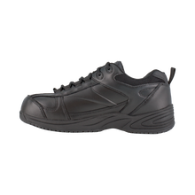 Load image into Gallery viewer, Reebok RB1860 Men&#39;s Jorie Athletic Composite Toe Work Shoes - Black
