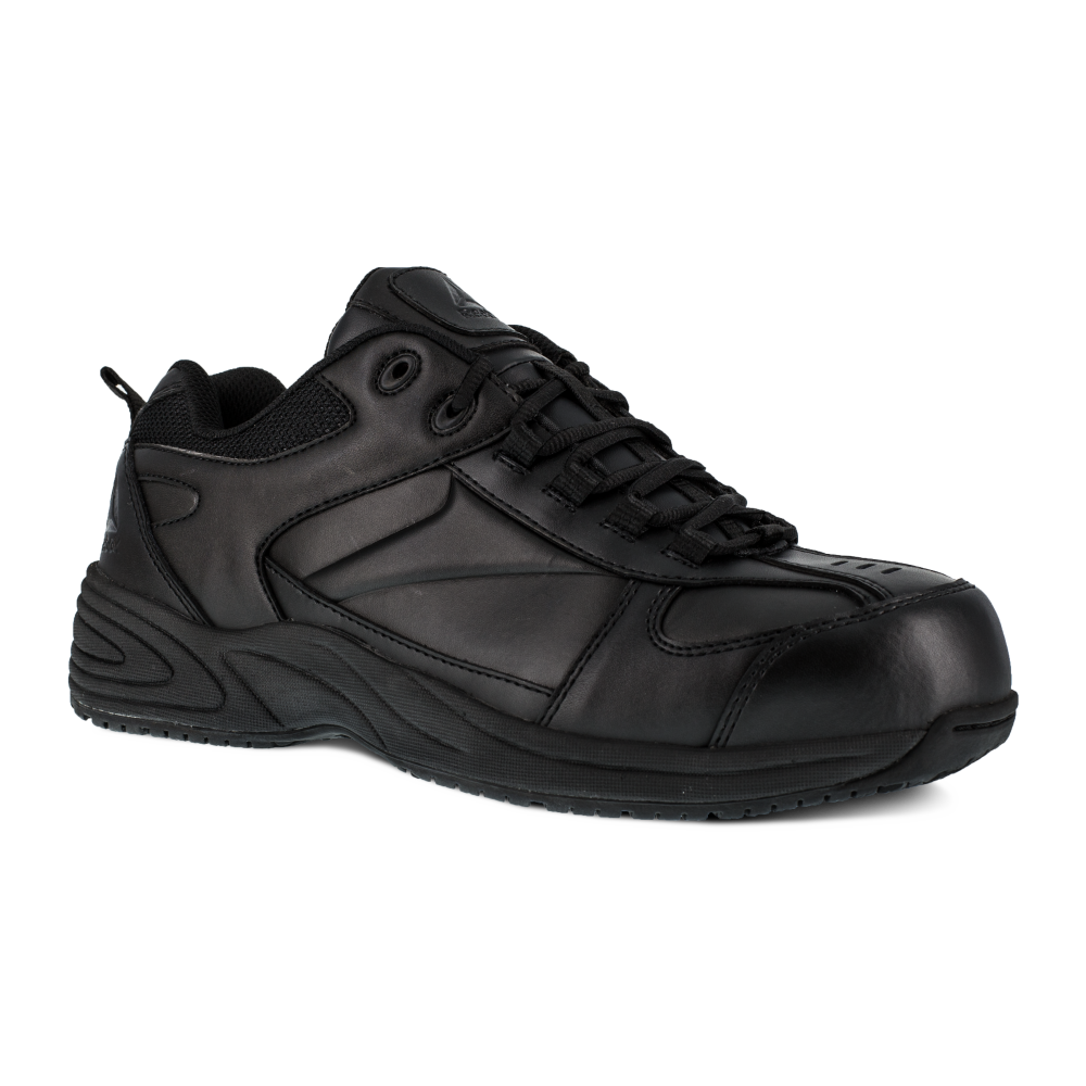 Reebok RB186 Women's Jorie Athletic Composite Toe Work Shoes - Black
