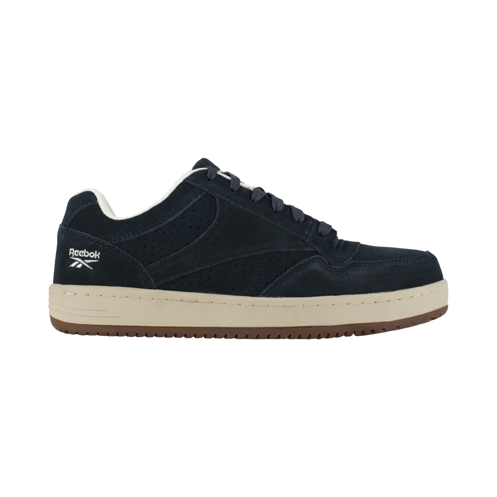 Navy blue work shoes deals