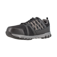 Load image into Gallery viewer, Reebok RB416 Women&#39;s Sublite Work Steel Toe Athletic Oxford - Black-Grey
