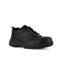 Load image into Gallery viewer, Reebok RB4177 Men&#39;s Tyak Athletic Composite Toe Work Shoes - Black
