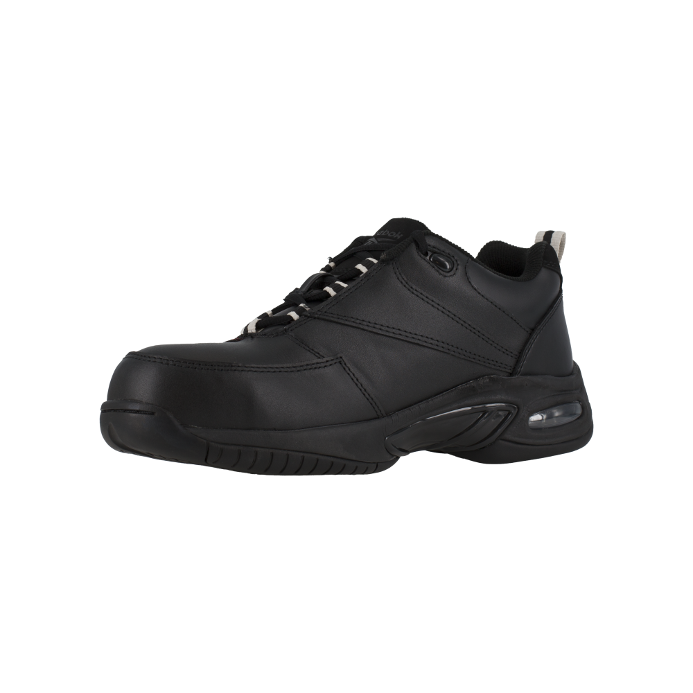 Reebok RB417 Women's Tyak Athletic Composite Toe Work Shoes - Black