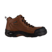 Load image into Gallery viewer, Reebok RB4444 Men&#39;s Tiahawk Composite Toe Work Boots - Brown
