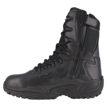 Load image into Gallery viewer, Reebok RB874 Women&#39;s Rapid Response Composite Toe Athletic Side Zipper Tactical Boots - Black
