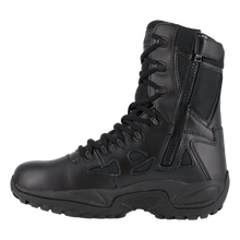 Load image into Gallery viewer, Reebok RB8877 Men&#39;s Rapid Response RB Waterproof Tactical Boots - Side Zip - Black

