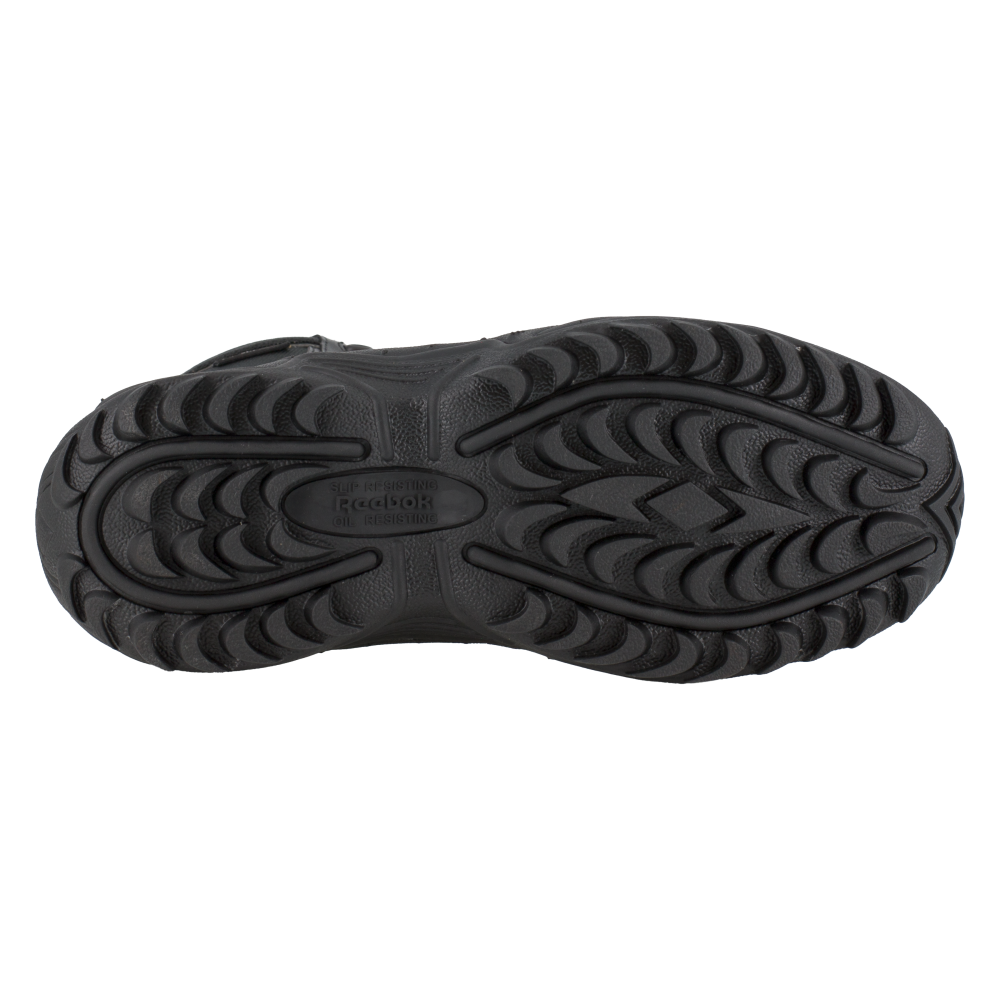 Reebok RB8877 Men's Rapid Response RB Waterproof Tactical Boots - Side Zip - Black