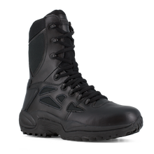 Load image into Gallery viewer, Reebok RB888 Women&#39;s Rapid Response Athletic Side Zipper Tactical Boot - Black
