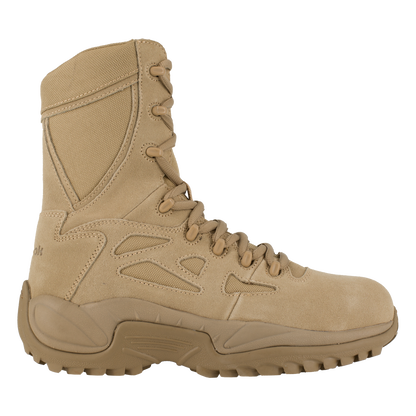 Reebok RB8894 Men's Composite Toe Athletic Side Zipper Boots - Desert Tan