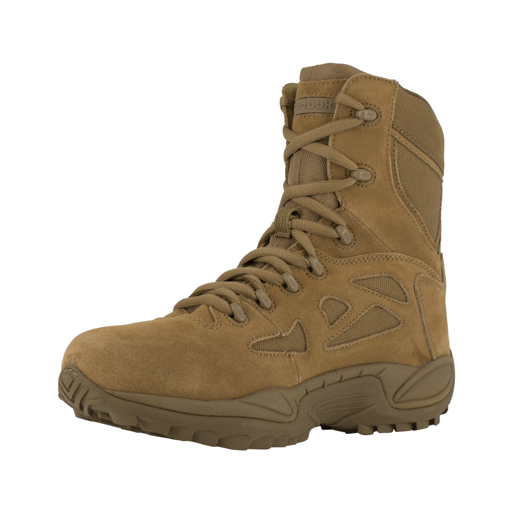 Reebok RB8977 Men's Rapid Response Stealth Tactical Boots - Desert Tan